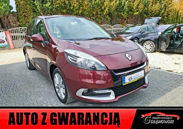 Renault Scenic cena 27550 przebieg: 177250, rok produkcji 2013 z Barwice małe 596